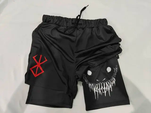 Men’s Anime Gym Shorts Secondary image