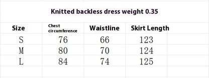 Women's Knitted Sling Dress
