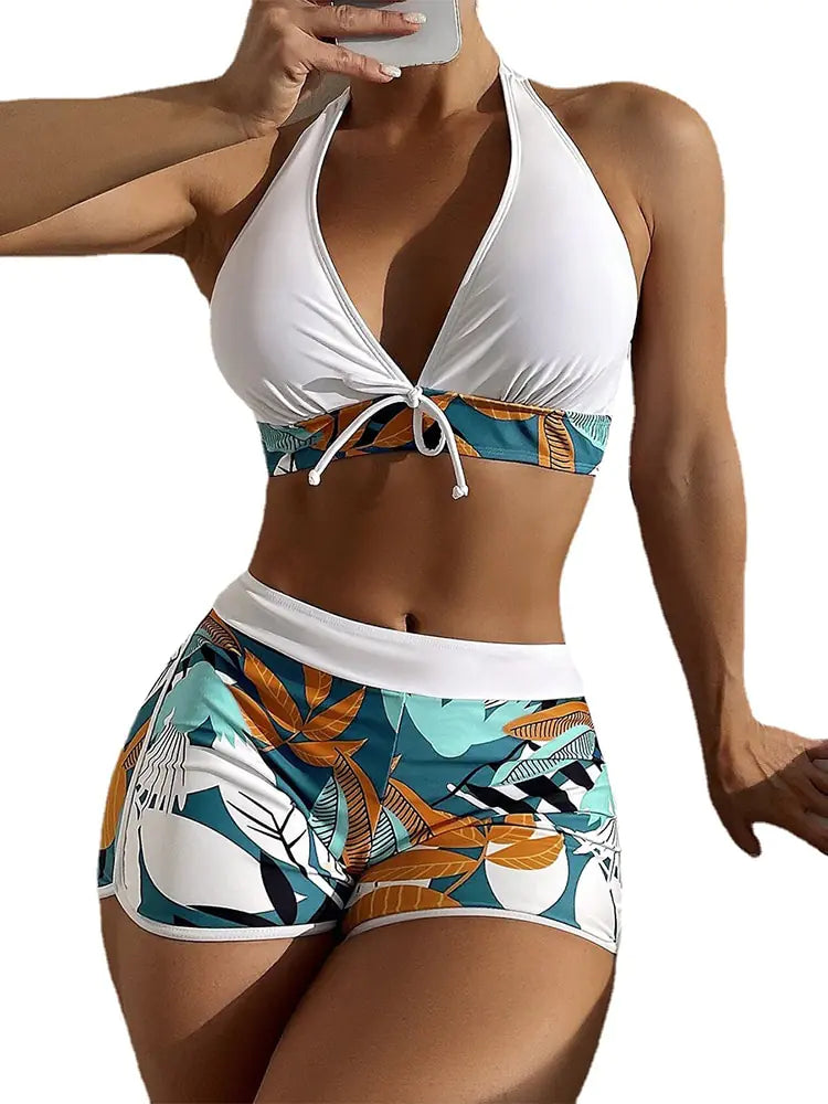 Women's High Waist Bikini Set Swimwear