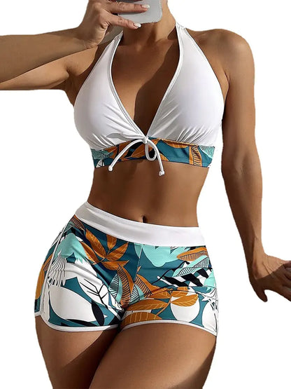 Women's High Waist Bikini Set Swimwear