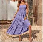 Multi Layer Chiffon Swing Dress Women