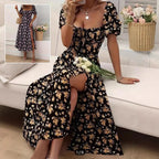 Women's Floral Split Dress