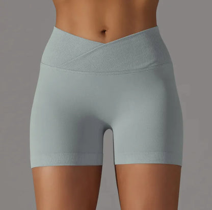 Womens Fashion Simple High Waist Shorts
