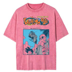 Vintage Harajuku Anime Washed Oversized Tshirt