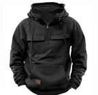 Mens Solid Colour Casual Sweatshirt