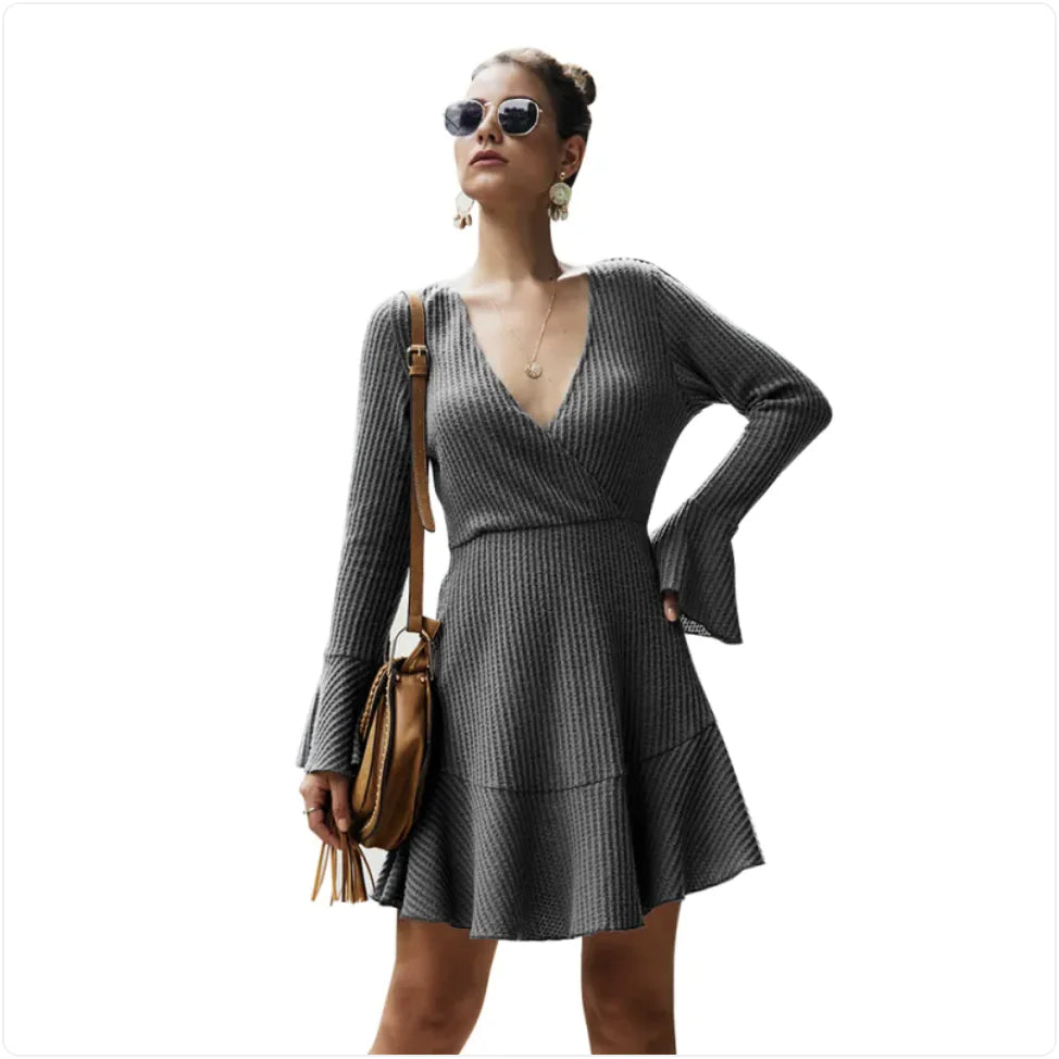 Women's Sexy Knitted Dress