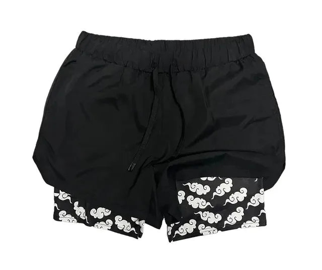 Anime Naruto 3 In 1 Gym Shorts