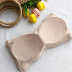 Strapless Lírio Fit Silk Bra Ice 3 Unit Kit