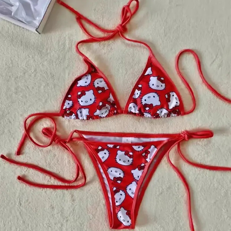 Women's Sanrio Hello Kitty Bikini Set