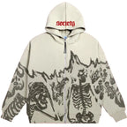 Anime Print Hoodies