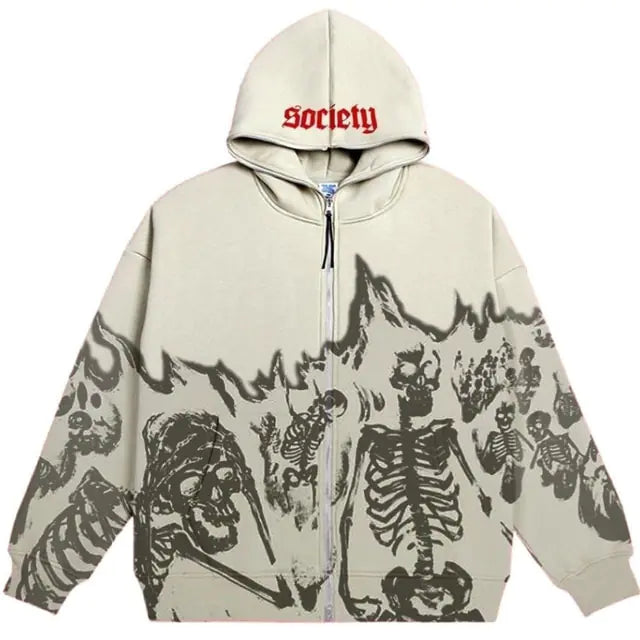 Anime Print Hoodies