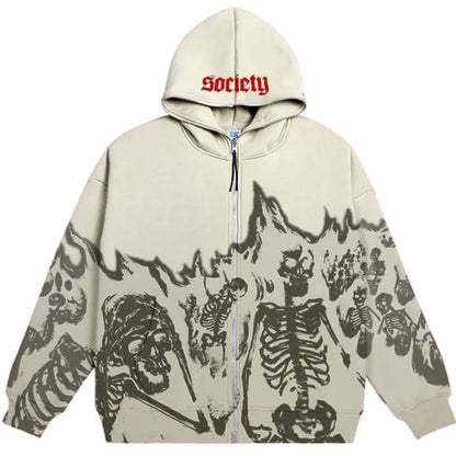 Anime Print Hoodies