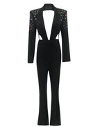 Women's Elegant Long Sleeve Jumpsuit