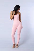 Women's Backless Slim Fit Jumpsuit