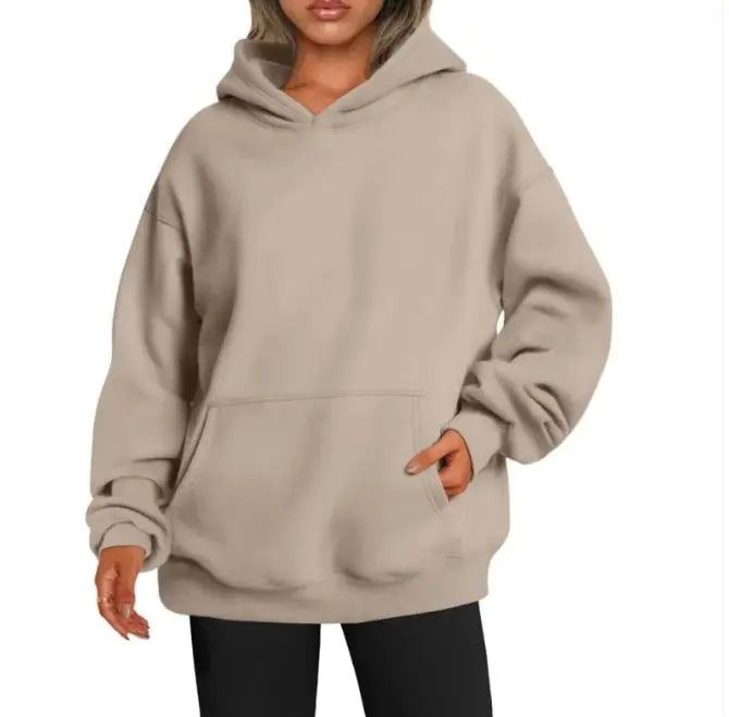 Men's European And American Hoodie Fashion Loose Fitting Hoodie
