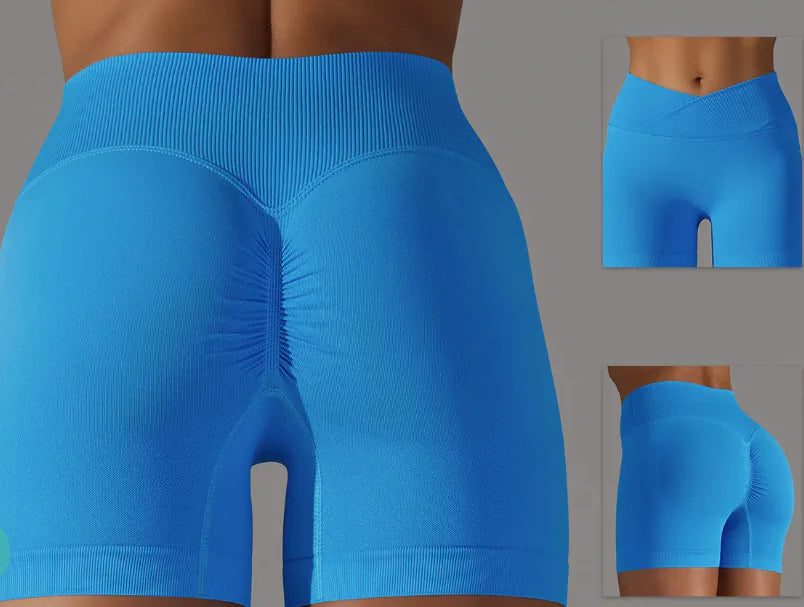 Womens Fashion Simple High Waist Shorts