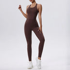 Women's Sleeveless One Piece Jumpsuit