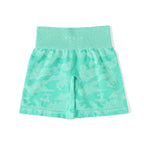 Women's Camo Seamless Activewear Yoga Shorts
