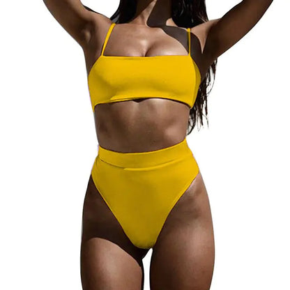 Women's Brazilian Ribbed Bikini Set