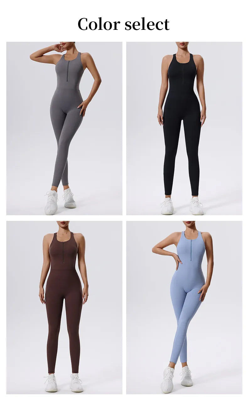 Women's Sleeveless One Piece Jumpsuit