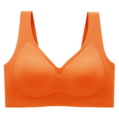 Plus Size Seamless Push Up Bra