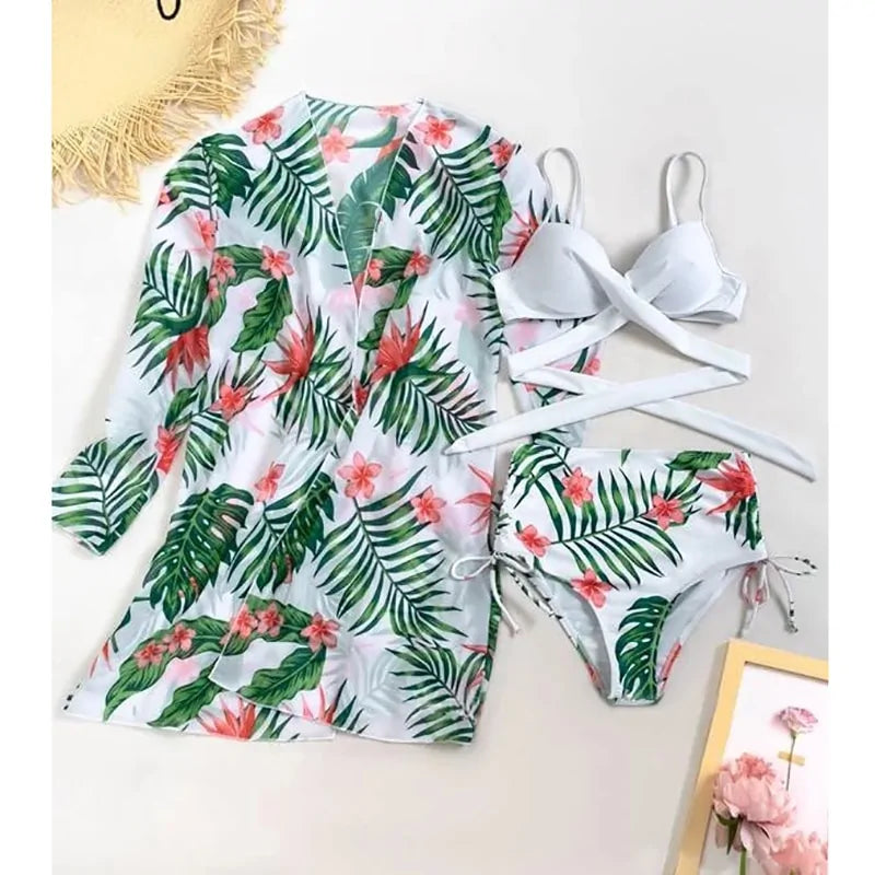 Women's Three Pieces Bikini Set