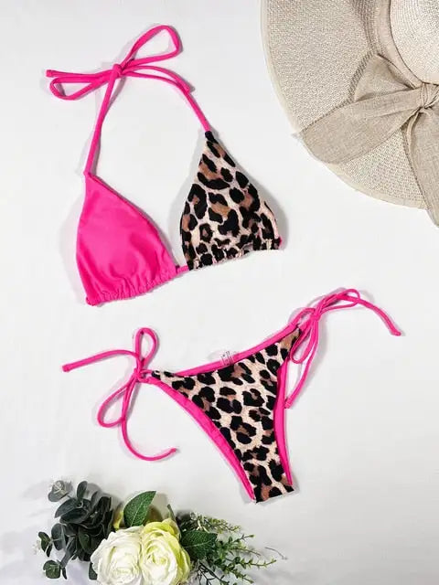 Women's Leopard Bikini