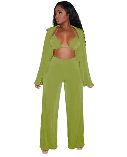 Women's Casual Bikini Pantsuit