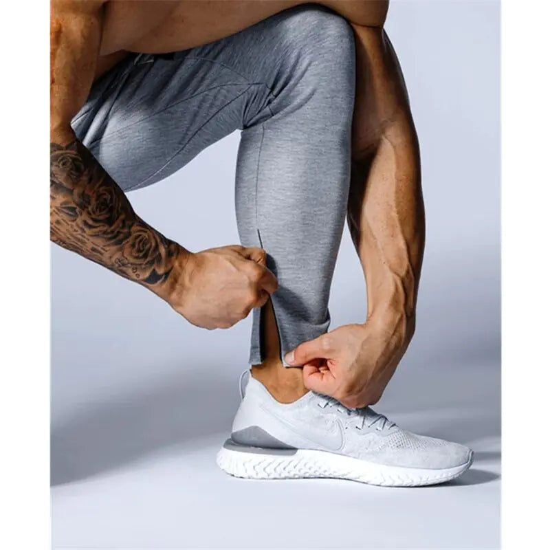 Men's Long Track Pants for Running and Gym Activewear Secondary image
