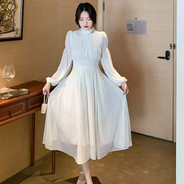 Women's French Court Style Dress Main image