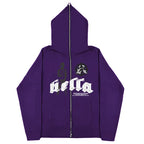 Unisex Oversized Zipper Hoodie