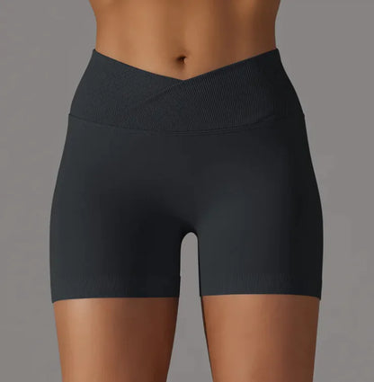 Womens Fashion Simple High Waist Shorts