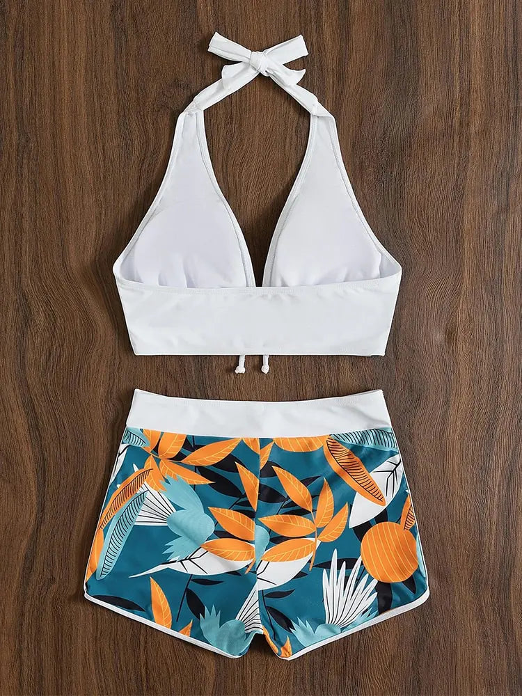 Women's High Waist Bikini Set Swimwear
