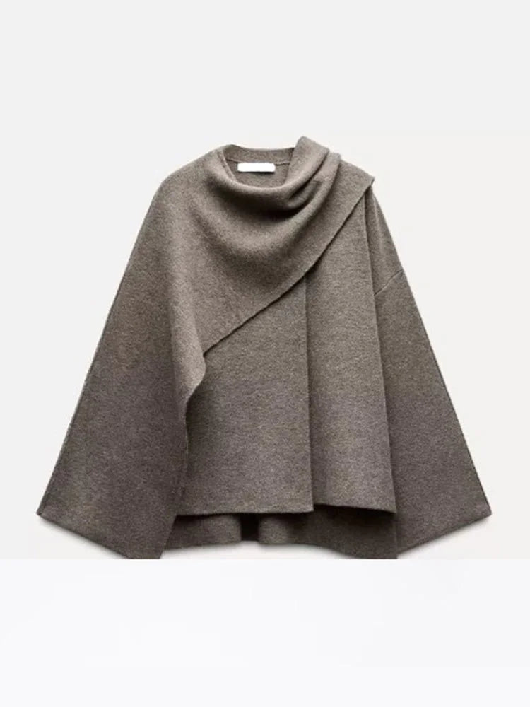 Asymmetry Chic Winter Coat