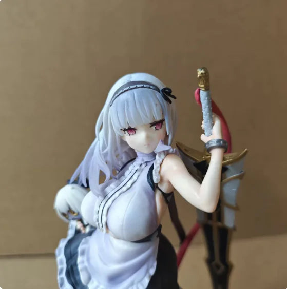 Anime Azur Lane With The Dido Light Heavy Armor Girl Anime Figure 22cm