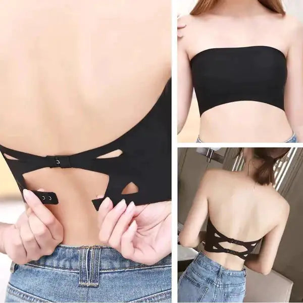 Strapless Lírio Fit Silk Bra Ice 3 Unit Kit