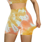 Women's High Waist Workout Seamless Fitness Yoga Shorts