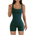 Women's Ribbed Yoga Jumpsuit