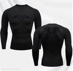 Anime Print Gym Running Compression Quick Dry Tshirt