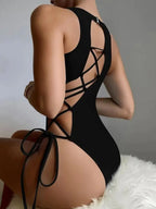 Women's Strappy Swimwear Bikini Set