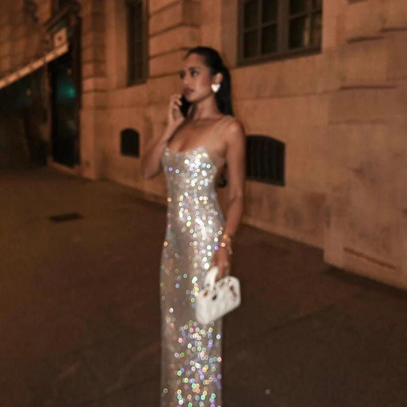 Women's Shiny Camisole Dress Main image