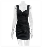 Women's Pleated Sheath Dress