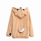 Unisex Shiba Inu Hoodie, Anime Hoodie, Hooded Sweatshirt