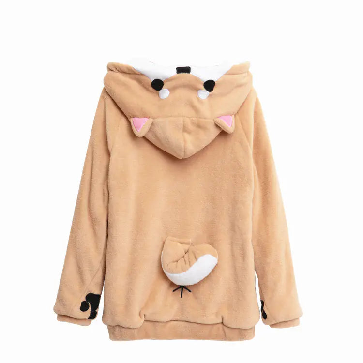 Unisex Shiba Inu Hoodie, Anime Hoodie, Hooded Sweatshirt