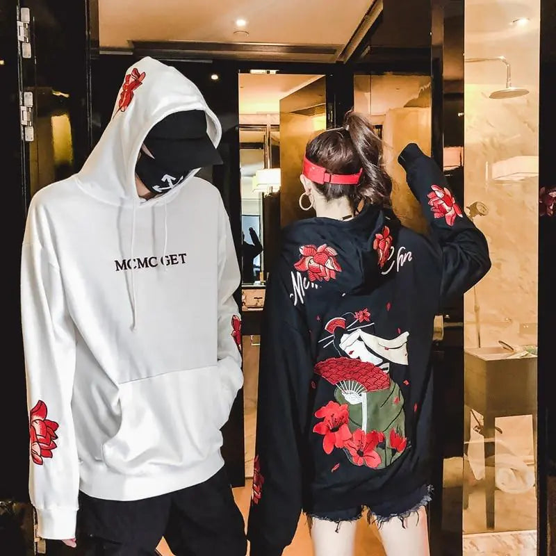 Anime Geisha Hoodie