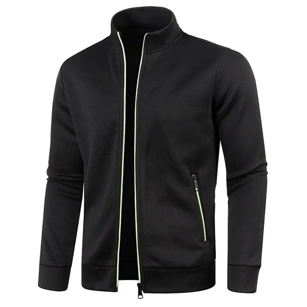 Men Zipper Jackets Standing Collar Main image