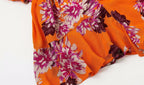 Women's One Shoulder Printed Jumpsuit