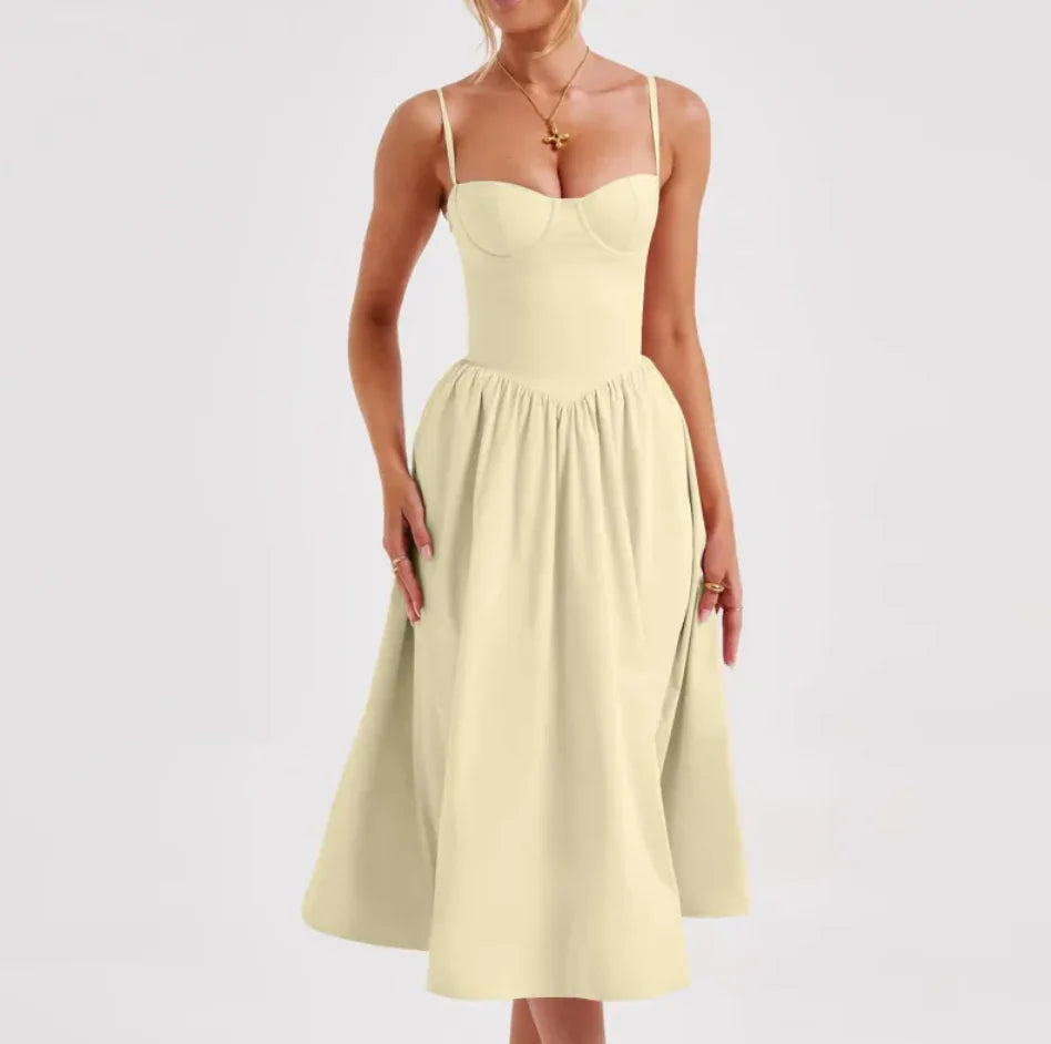 Women's French Vintage Court Style Long Dress