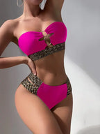 Women's Strapless Bikini Bandeau Swimwear