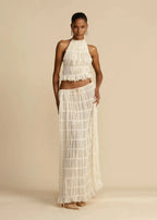 Women's Halter Dress Set